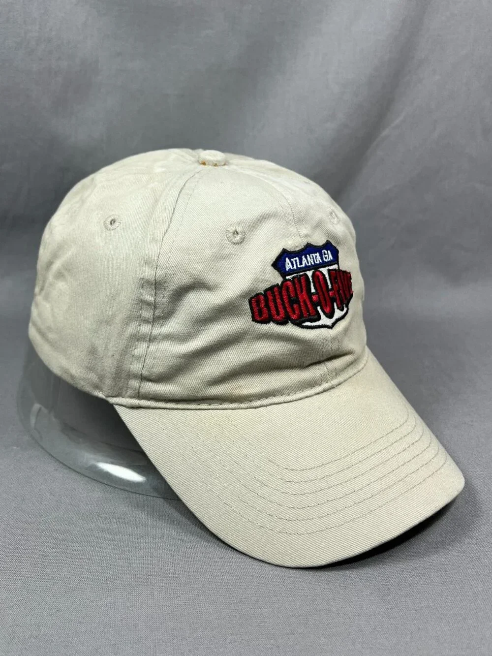 AMC Buck O Five Atlanta Georgia Strapback Hat Khaki Adjustable Music Adult Cap